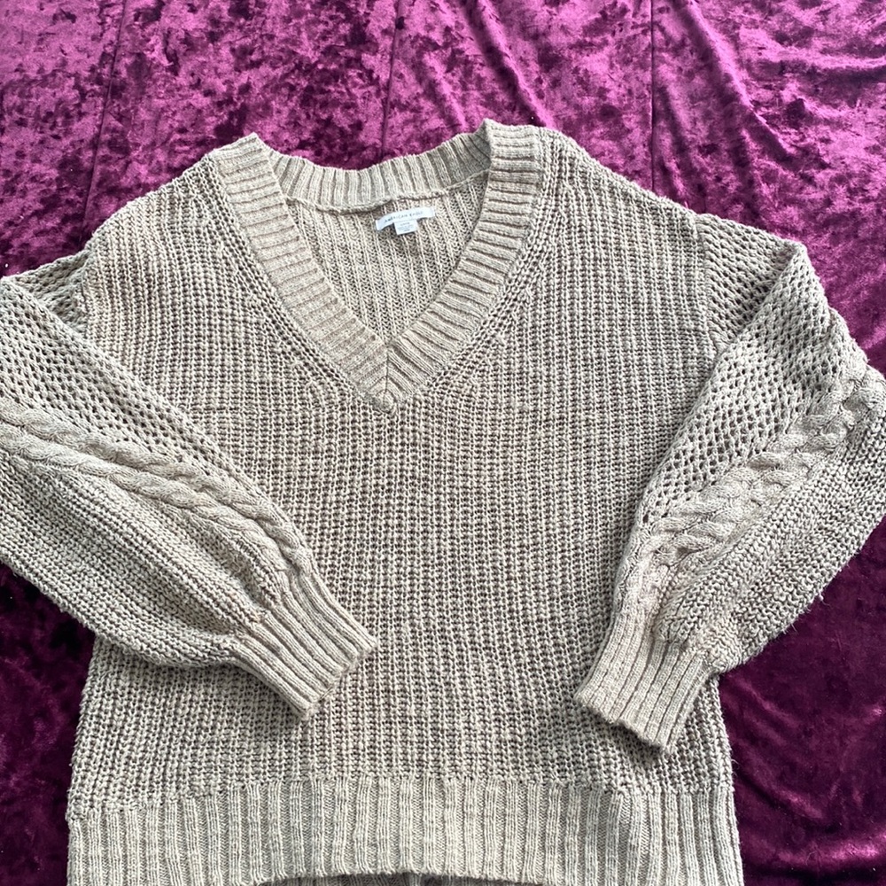 Wool sweatshirt